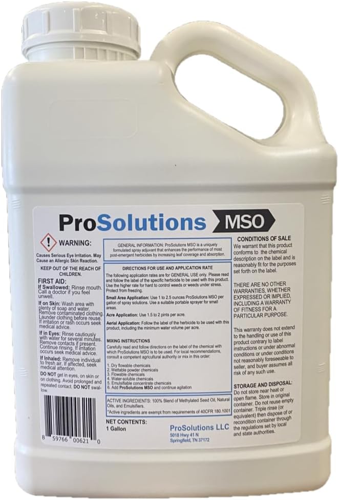 MSO (Methylated Seed Oil) Gallon
