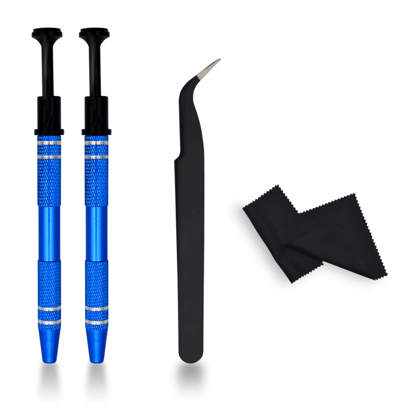 RUNJRX Keyboard Lube Kit with Tweezers,4-Claw Grabber,Lube Pan for Custom Keyboard, Keyboard Lube Tools