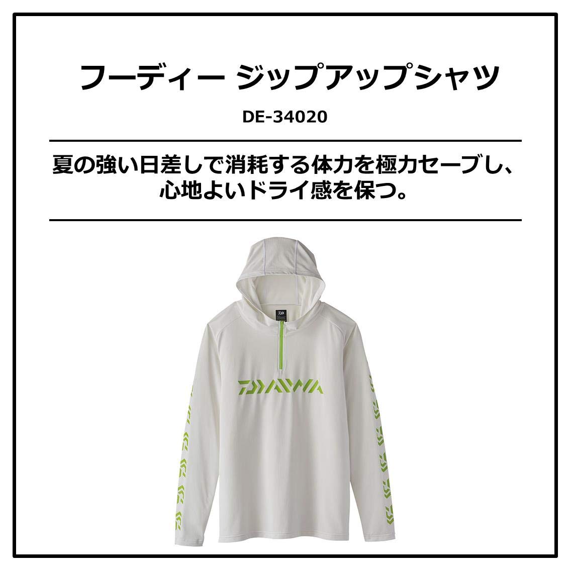 ダイワ　DAIWAフィッシングシャツ フーディー ジップアップシャツ ダイワ DAIWAフィッシングシャツ フーディー ジップアップシャツ