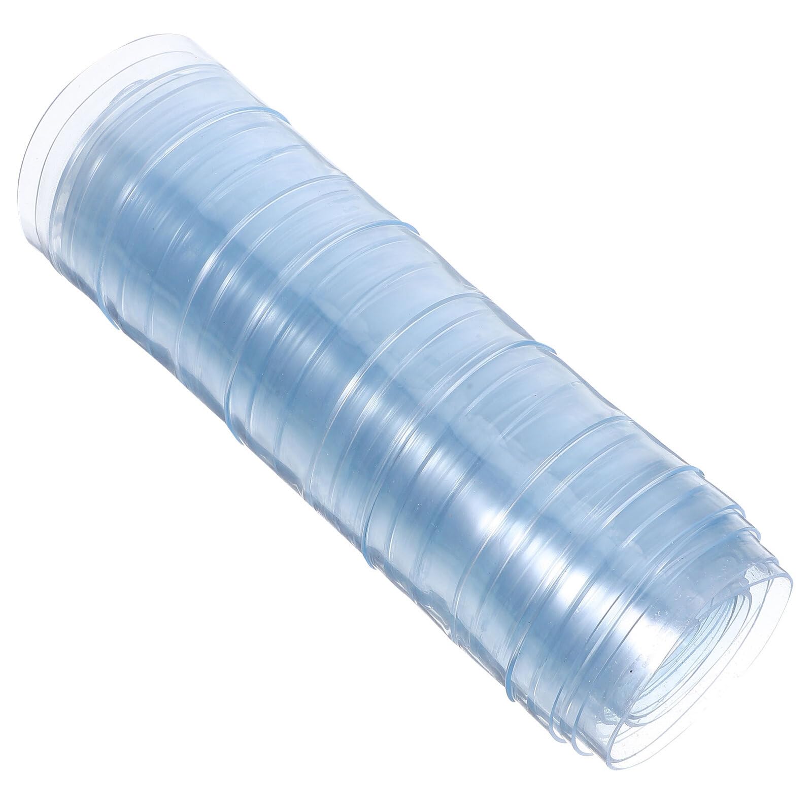 Rideau de porte en PVC battant transparent pour niche de chien
