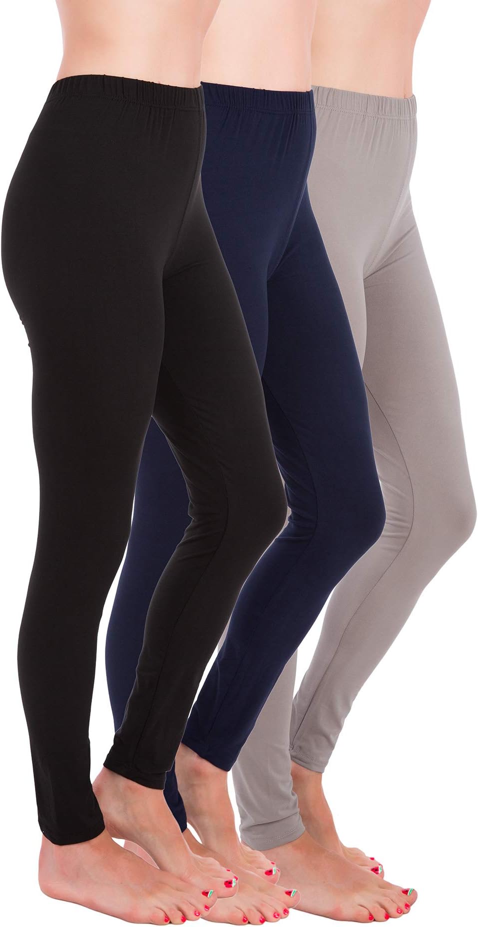 Homma Ultra Soft High Rise Waist Full Length Regular and Plus Size Leggings