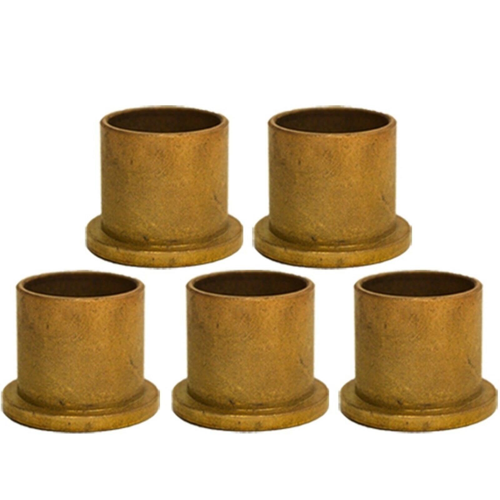 GULUANT 5 Pack Replacement 00064164 Castor Yolk Bushing for Lesco for MTD for Cub Cadet for Troy Bilt Walk Behind Mowers & Older Lesco Walk Behind Mowers (7/8