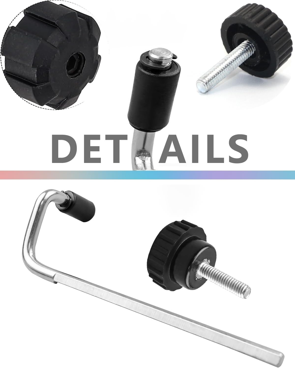 N275350 Block Assembly Depth Guide (N275341) Knob (N278801) Fit for Dewalt DCS355D1、DCS355B、DCS355C1、DWE315K、DCS356D1、DCS356B、DCS354B Multi-Tool