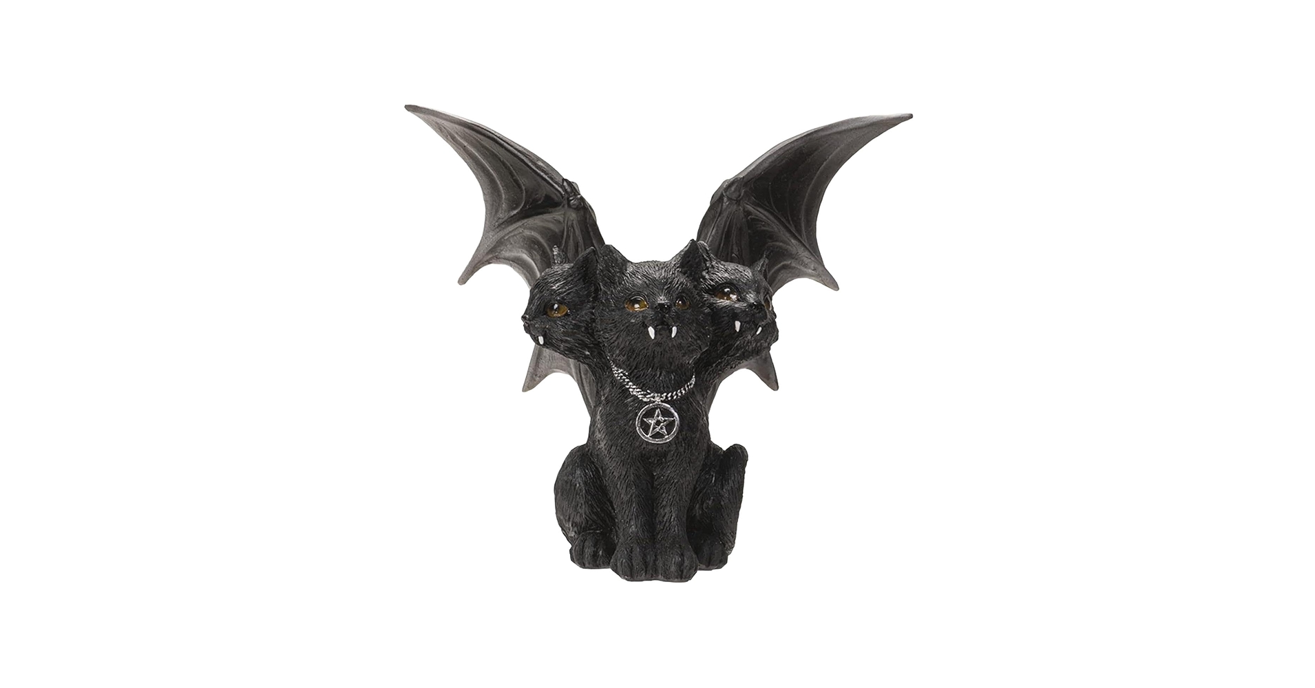 ハロウィン魔女のフィギュア 黒猫 コウモリ付きライトアップ Amazon | GUAGLL 猫コウモリの羽 ハロウィン ペット 猫 コウモリ