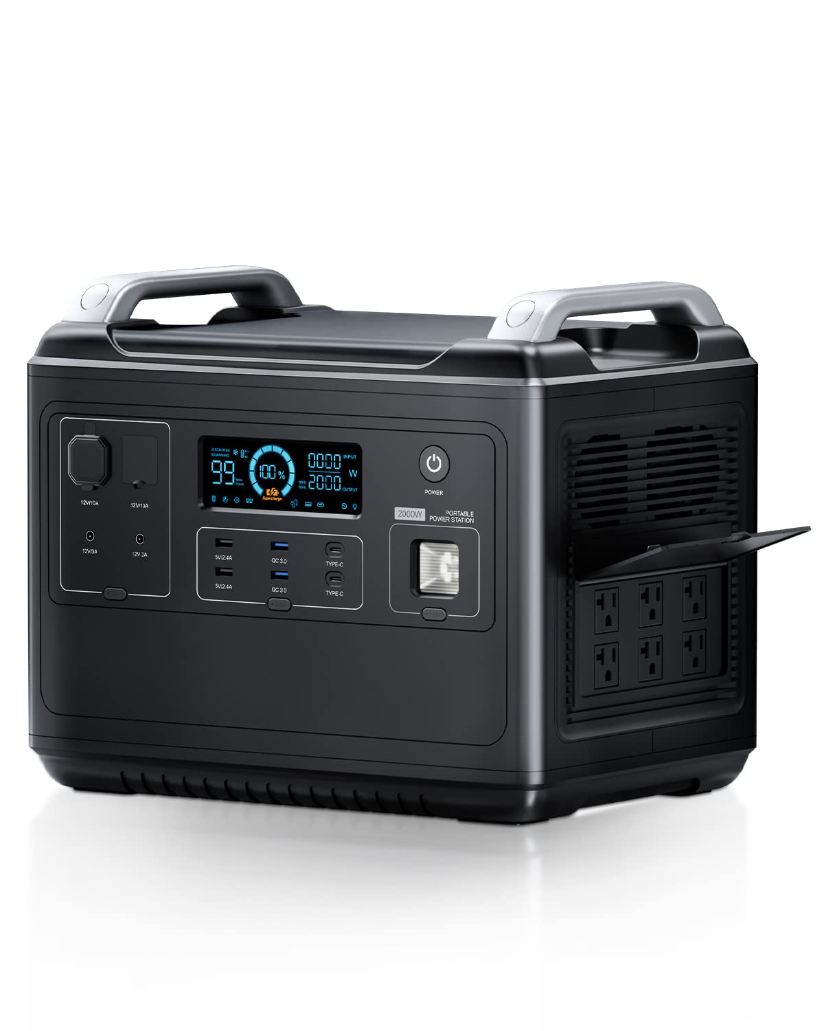Amazon.co.jp: ESEPOWER ポータブル電源 大容量 2000 ポータブル 