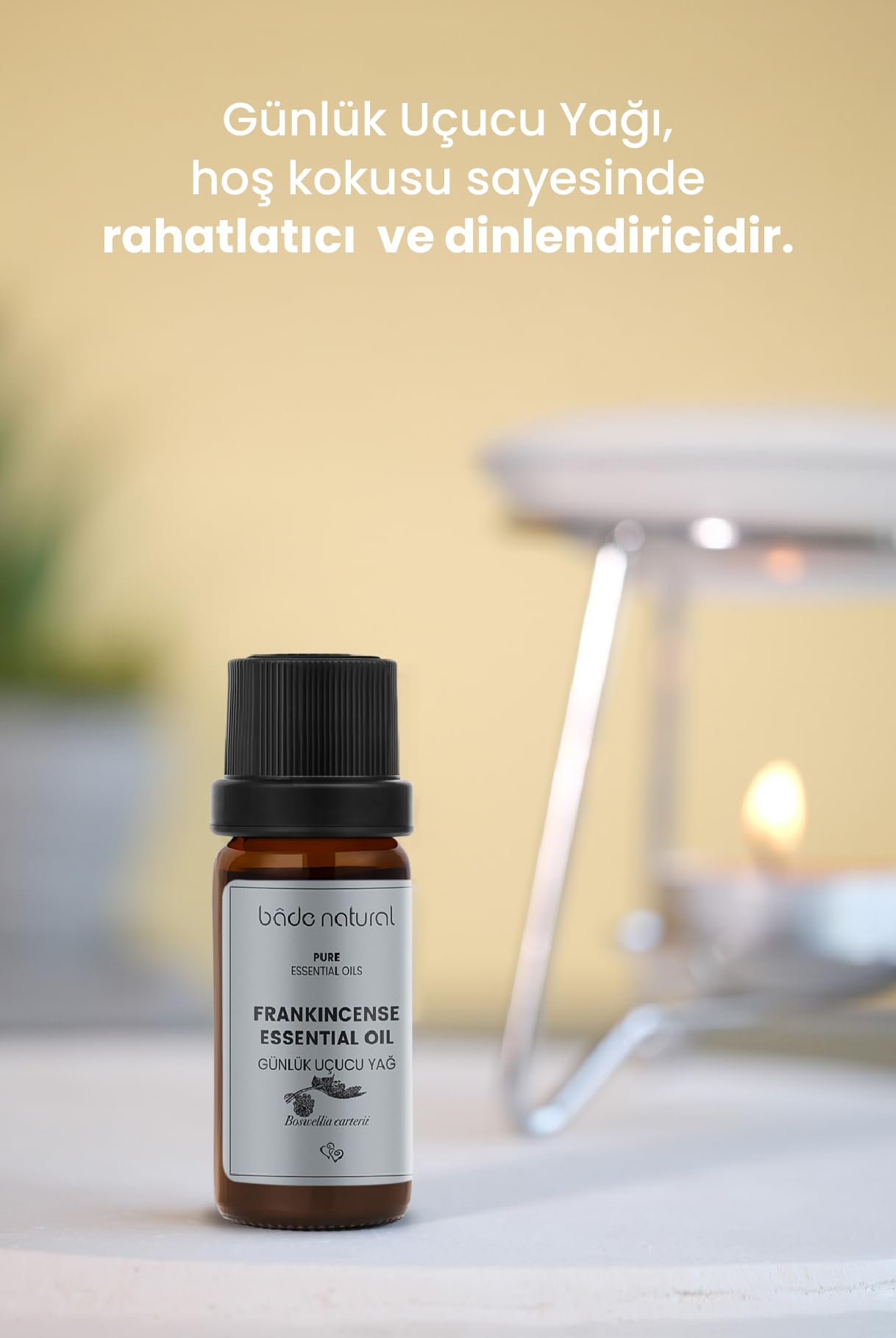 Bade Natural Sığla (Günlük) Uçucu Yağı%100 Saf 10 ml
