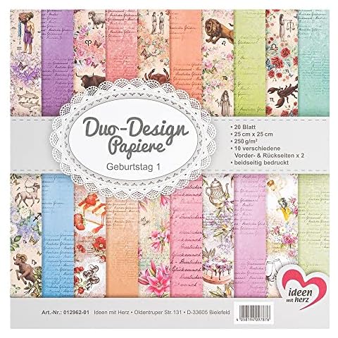 Ideen mit Herz Duo-Design-Papiere Cover