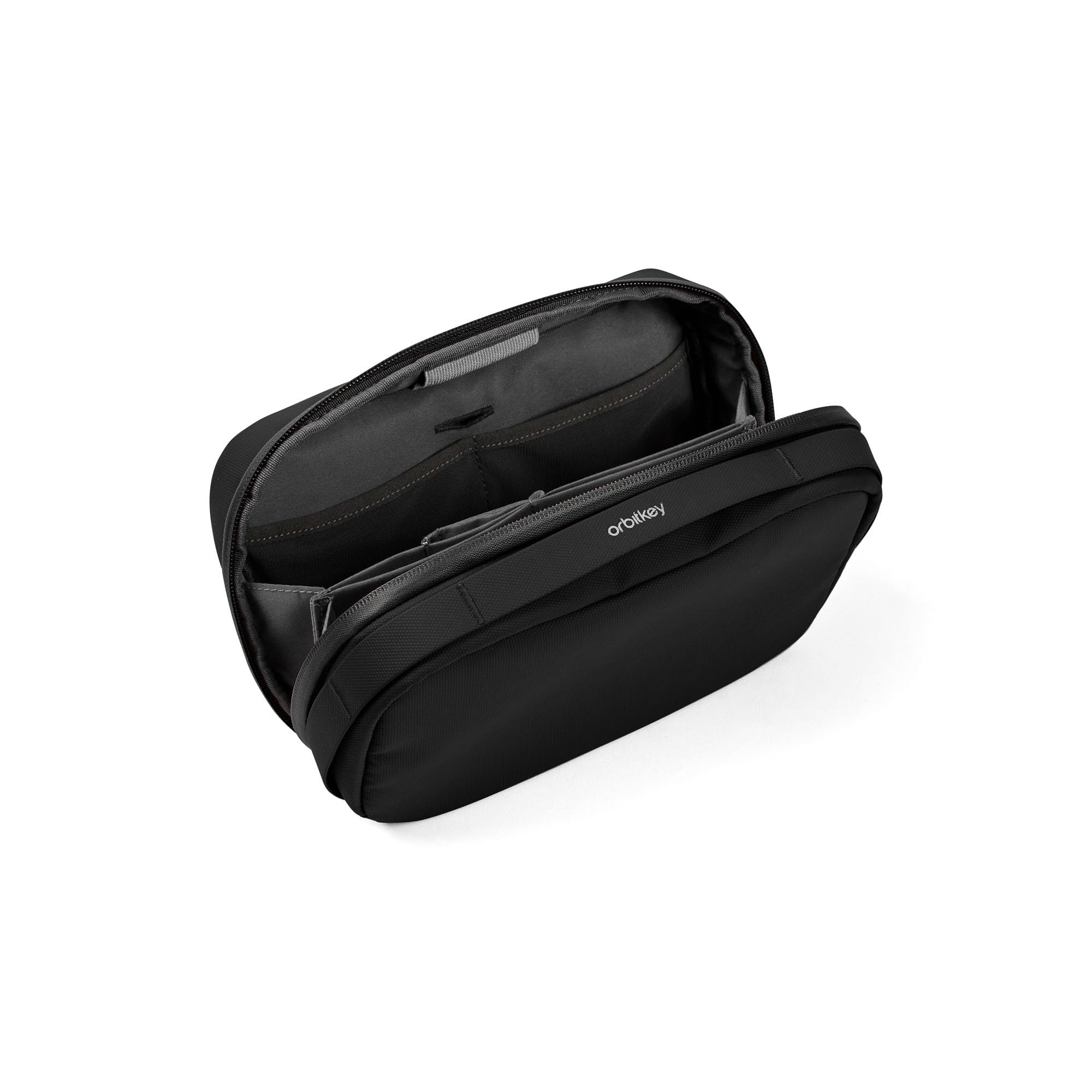Orbitkey 2-in-1 Tech Accessory Pouch con custodia sottile staccabile - Organizzatore di elettronica da viaggio per cavi, caricabatterie, auricolari, power bank - Borsa gadget compatta e custodia