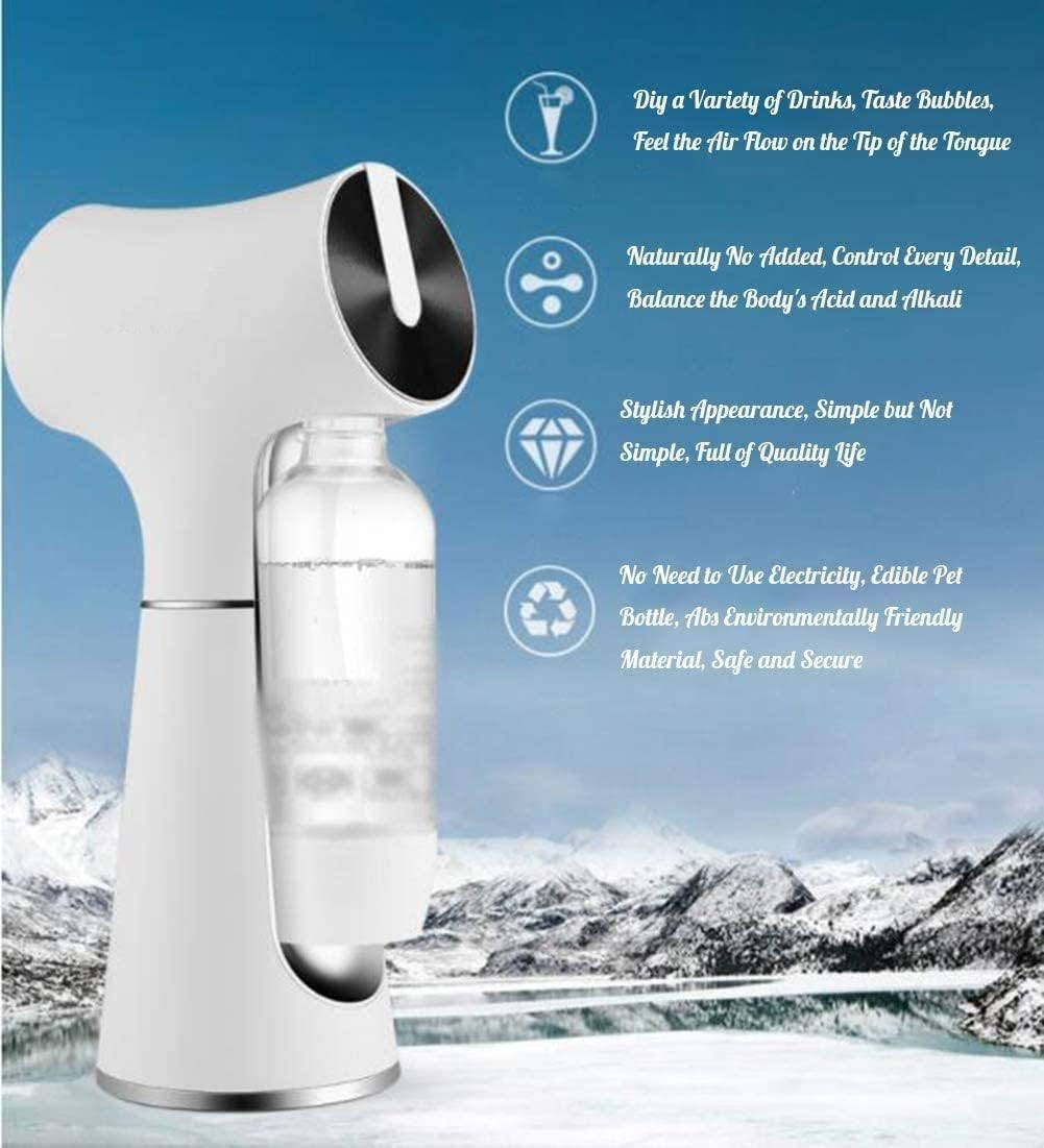 Sparkling Water and Soda Maker, Carbonates Any Drink,Household and Commercial Bubble Water Machine Carbonated Juice Drink Machine（not included CO2）