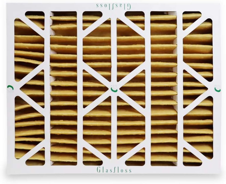 20x25x4 Air Filter MERV 11 by Glasfloss Industries Z-Line Series Pleated Filter (1-Pack) M1120254