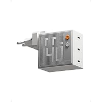 sharge Pixel 140 caricatore per laptop, caricatore USB-C da 140W max con display Smart Pixel