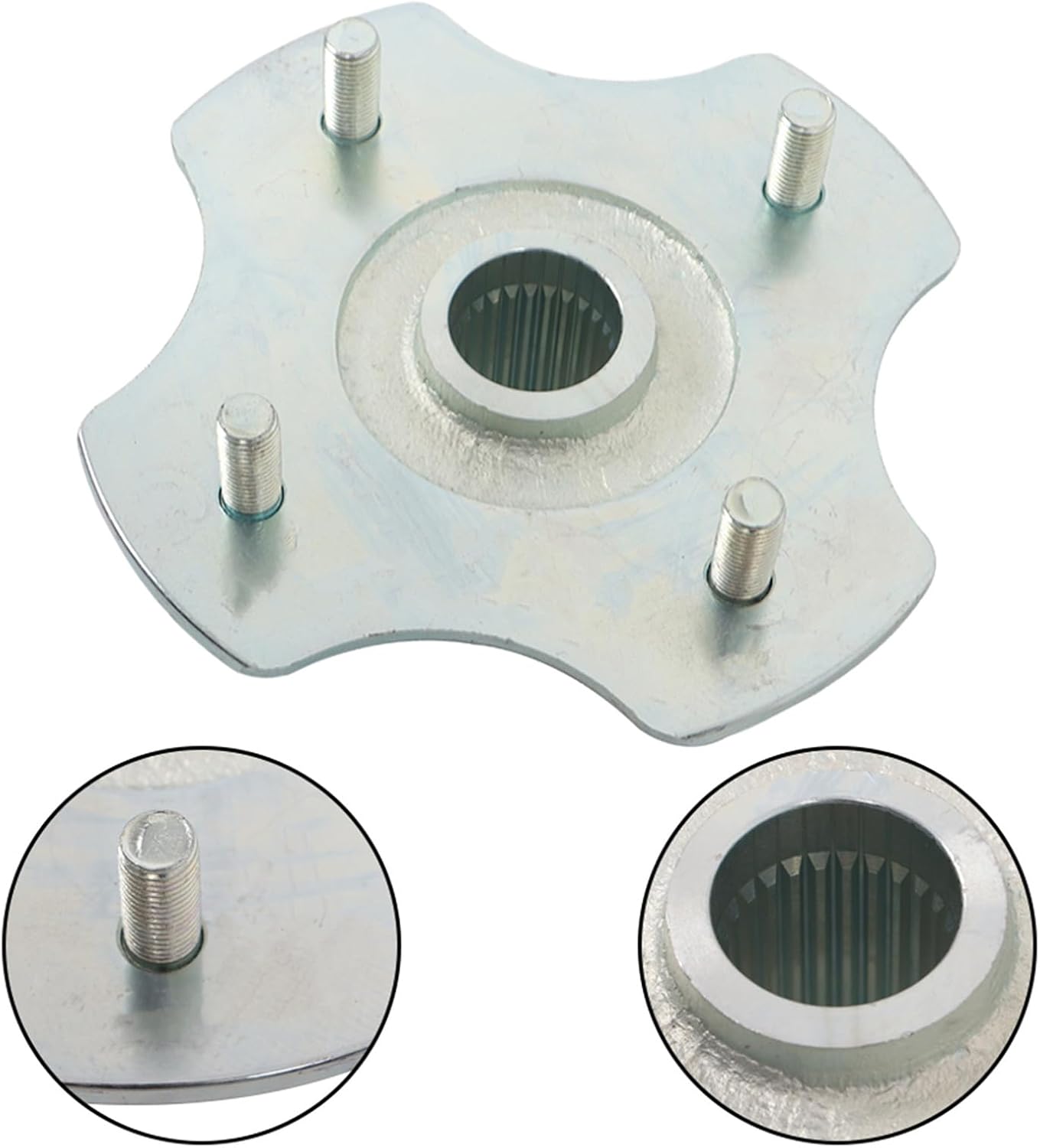 Rear Axle Shaft Wheel Hub with Nuts 42311-HN2-020 42311-HN2-010 42620-HN0-670 42620-HM7-000 Replacement for TRX500FE TRX500FM 500 ES S 2005-2011
