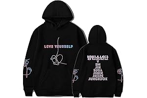 Love Yourself BTS Hoodie for Girls