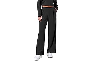 Amazon Wide Leg Trouser Yoga Pants: Comfort Meets Style