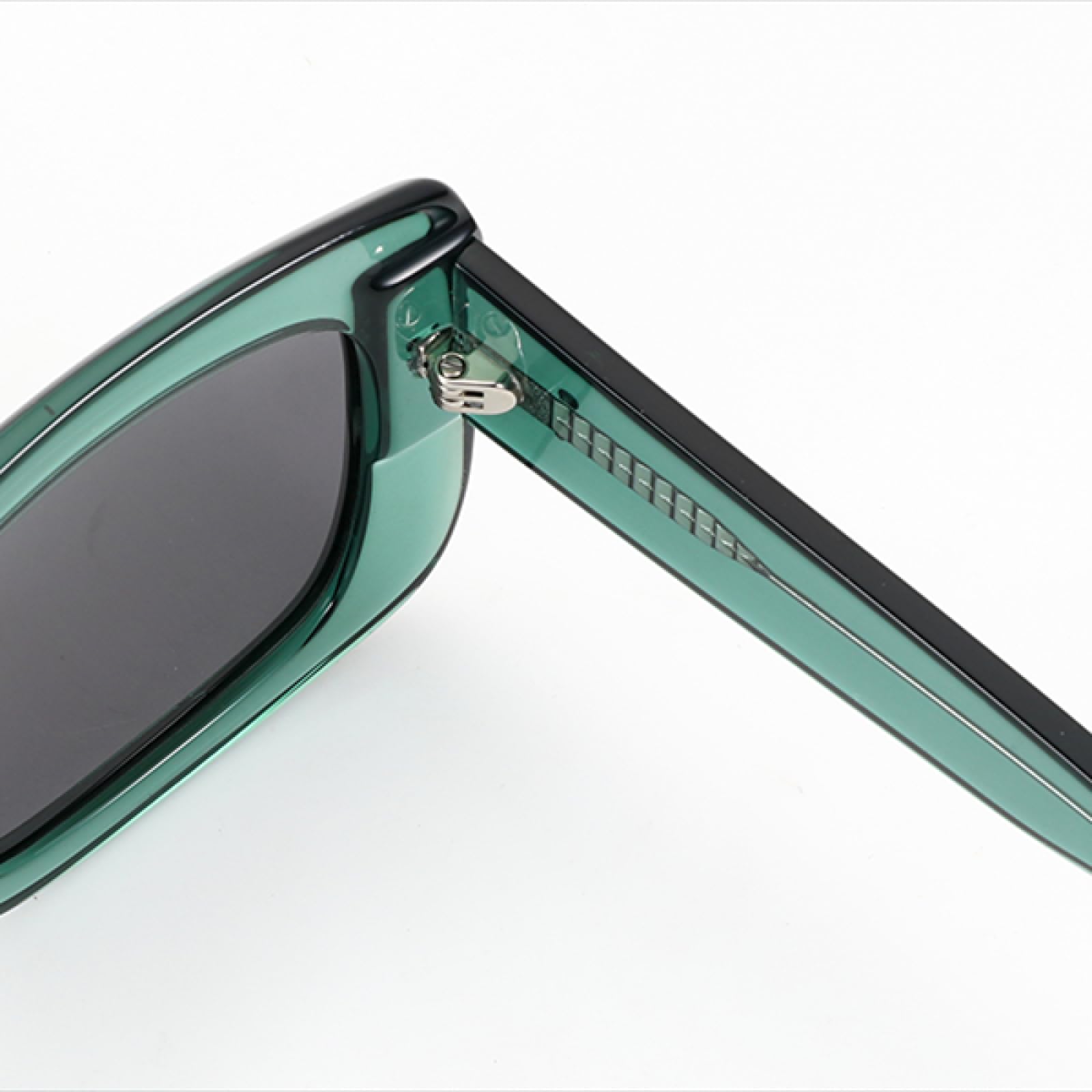 Gafas de sol polarizadas rectangulares grandes para mujer, montura gruesa, acetato UV400, tonos de moda