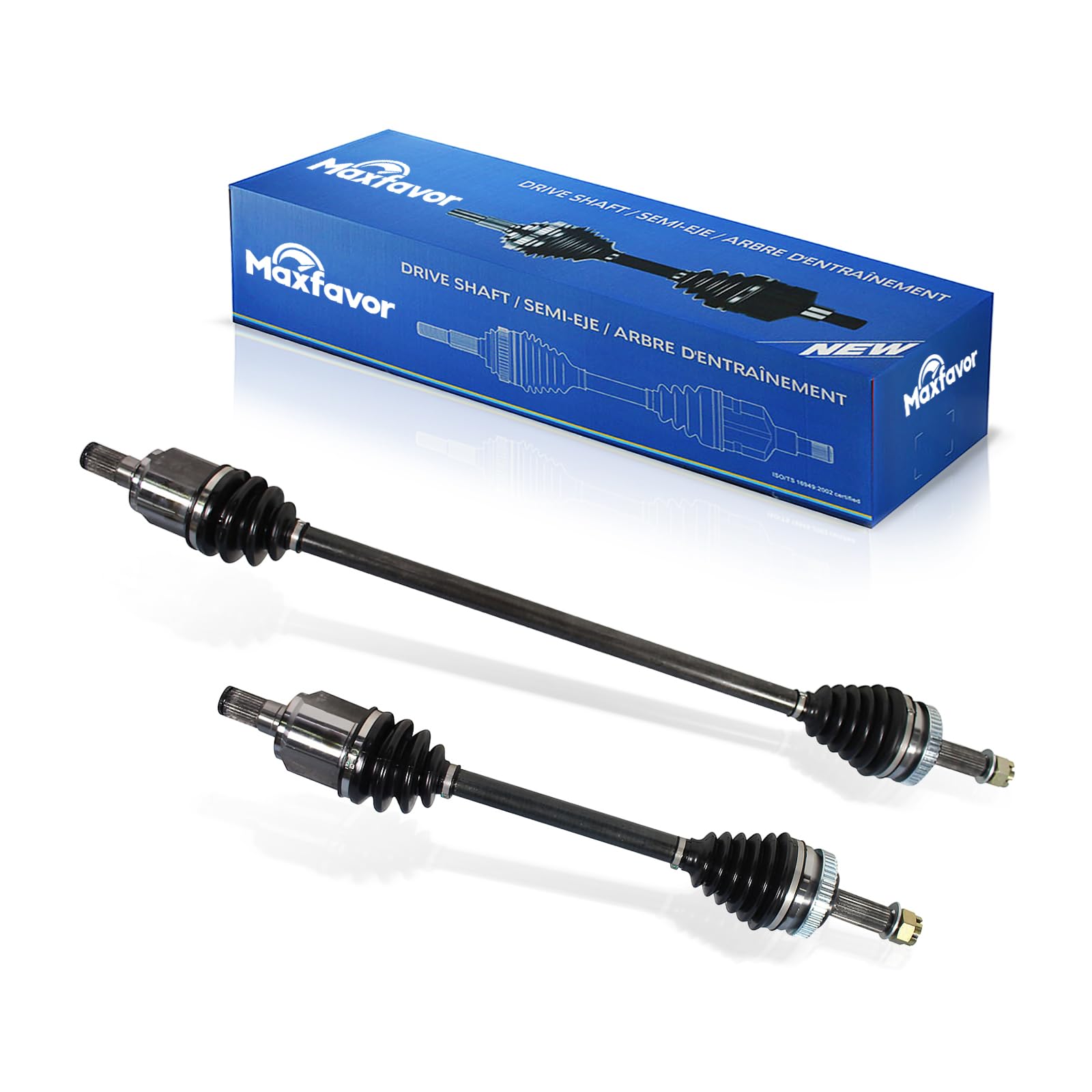 CV Axle Shaft Assembly Compatible with Hyundai Sonata GLS SE Limited 2.4L 2011 2013 2012 2014, Left Right Front (Driver Passenger) Side CV Joints