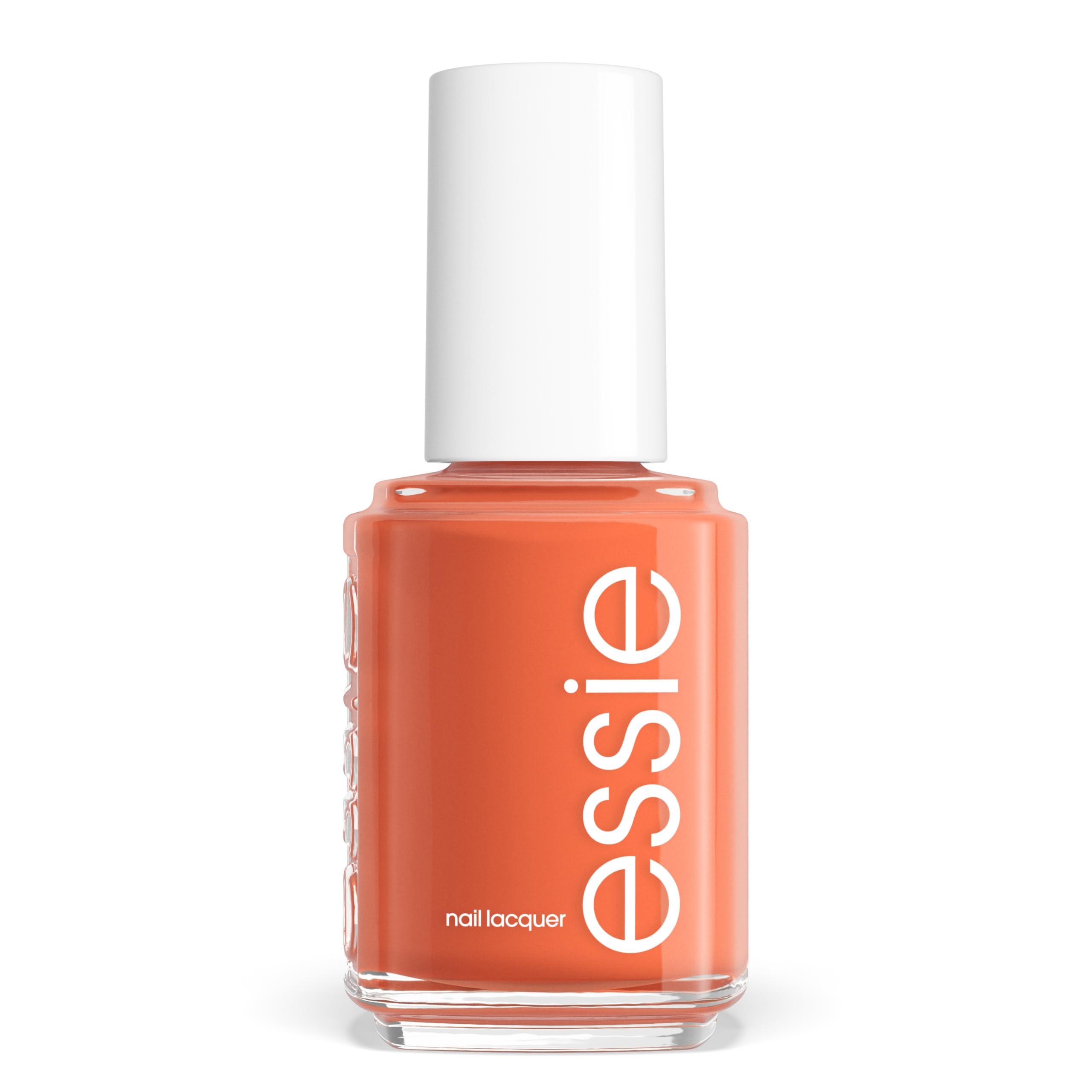 Essie Original Nail Polish, Frilly Lilies, Orange Coral Nail Varnish