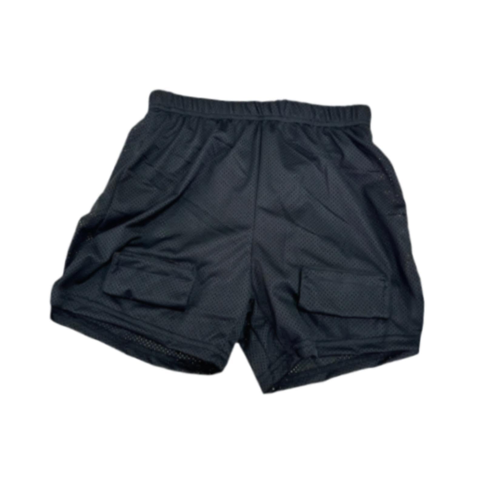 rockible Short de Hockey Ample pour Homme, équipement de Protection, Short de Sport, Support Professionnel, Short en Maille pour Baseball, Adultes
