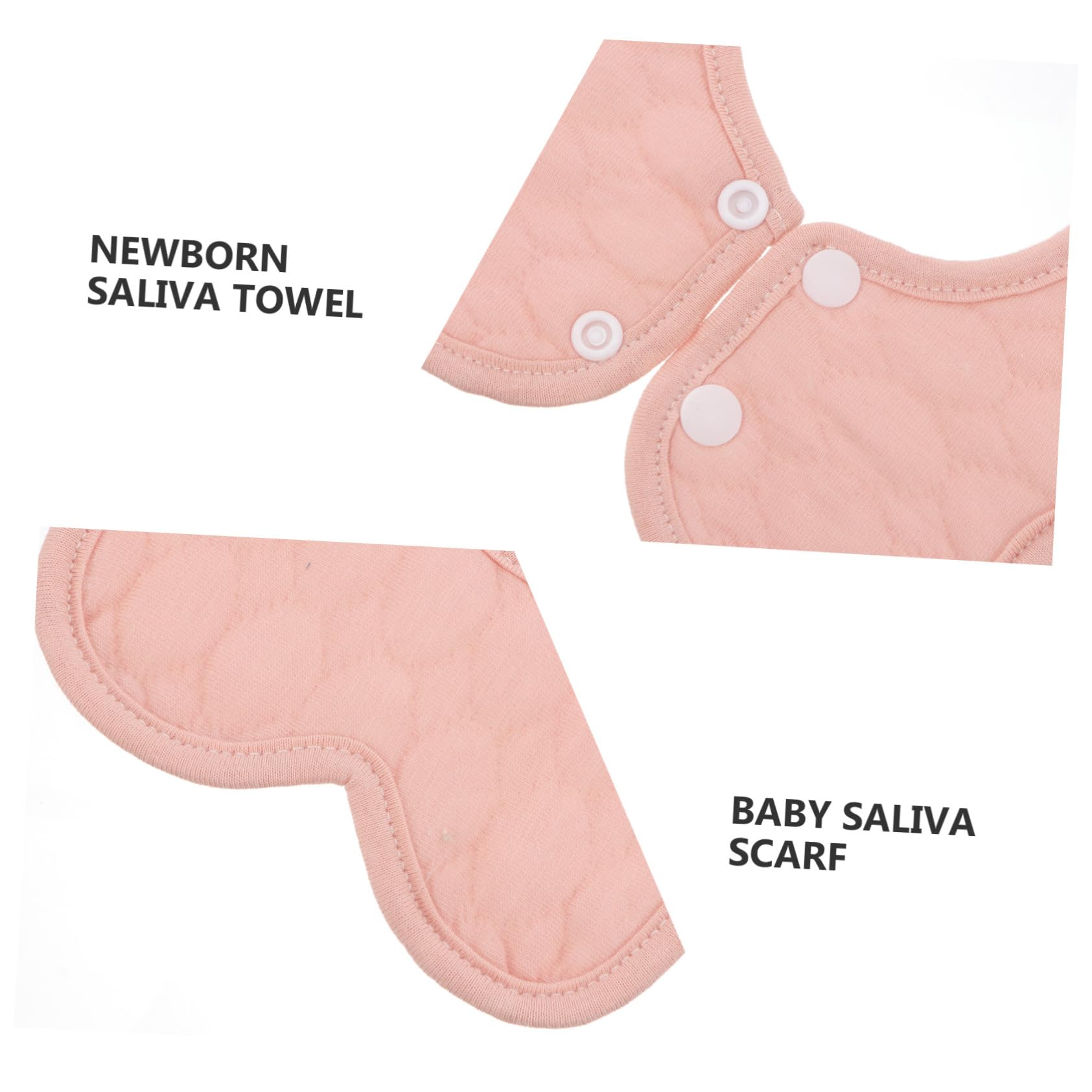 KOMBIUDA 9pezzi Bavaglini Bandana Per Cotone Da Rotazione Asciugamani Assorbenti Per Saliva Colori Misti Facili Da Indossare e Lavabili