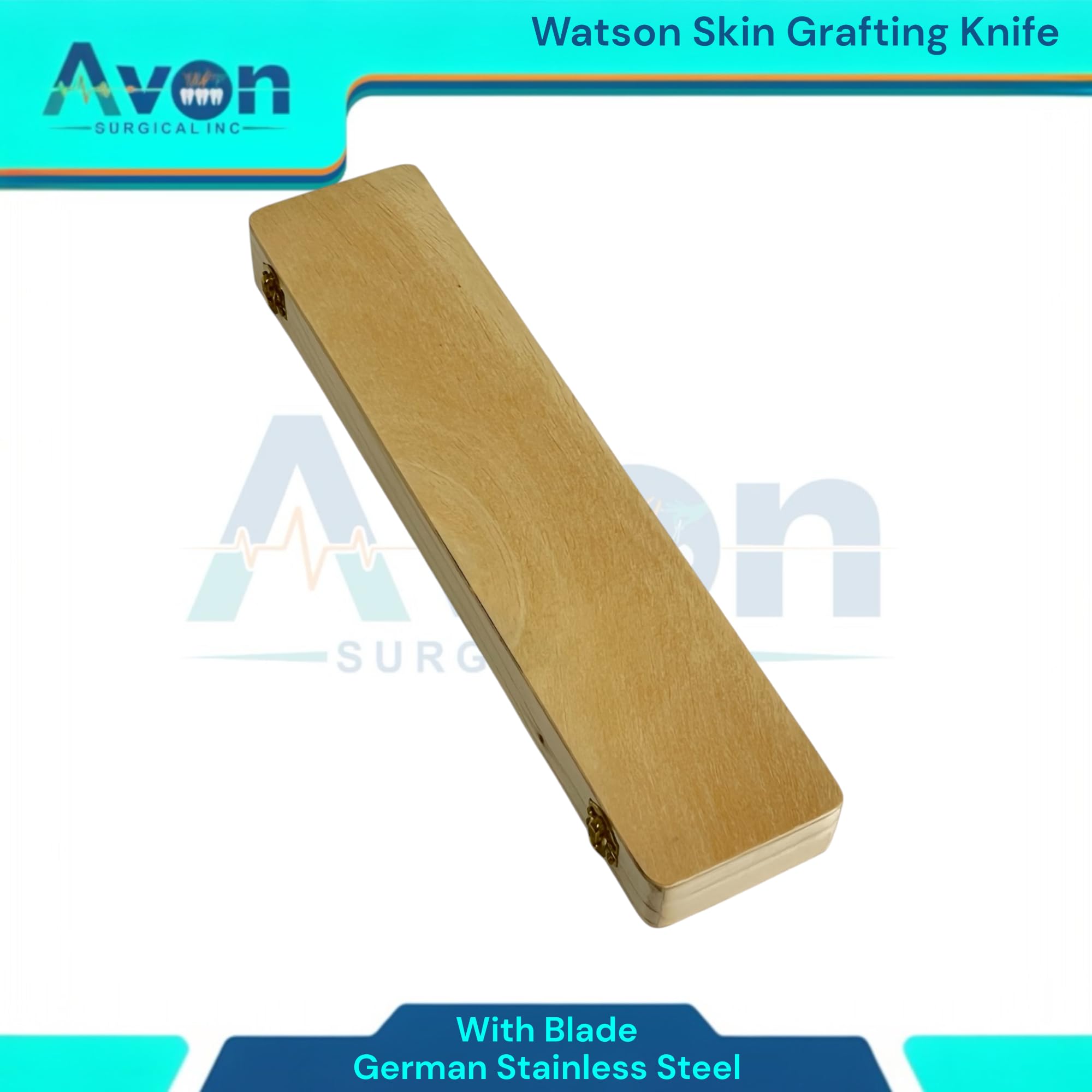 Laboratory Student Use Graft Knife - Practice Watson Skin Grafting Knife with One Blade & Storage Case | German Stainless Steel