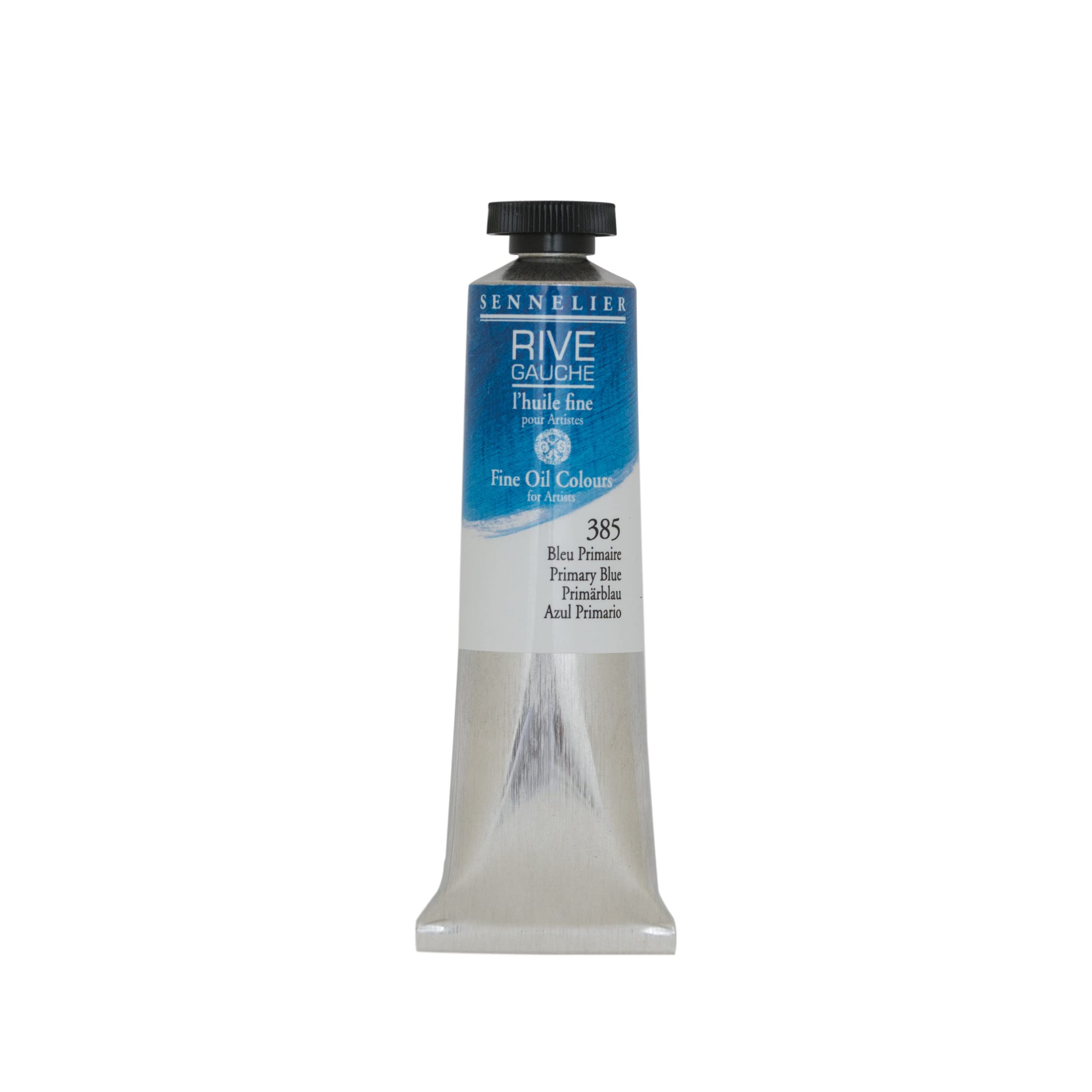 Sennelier Rive Gauche Artist Oil Color 40 ml Primary Blue |Ideal for primed canvas, paper or panels with brushes, painting knives,Linseed Oil,solvents and texture mediums.