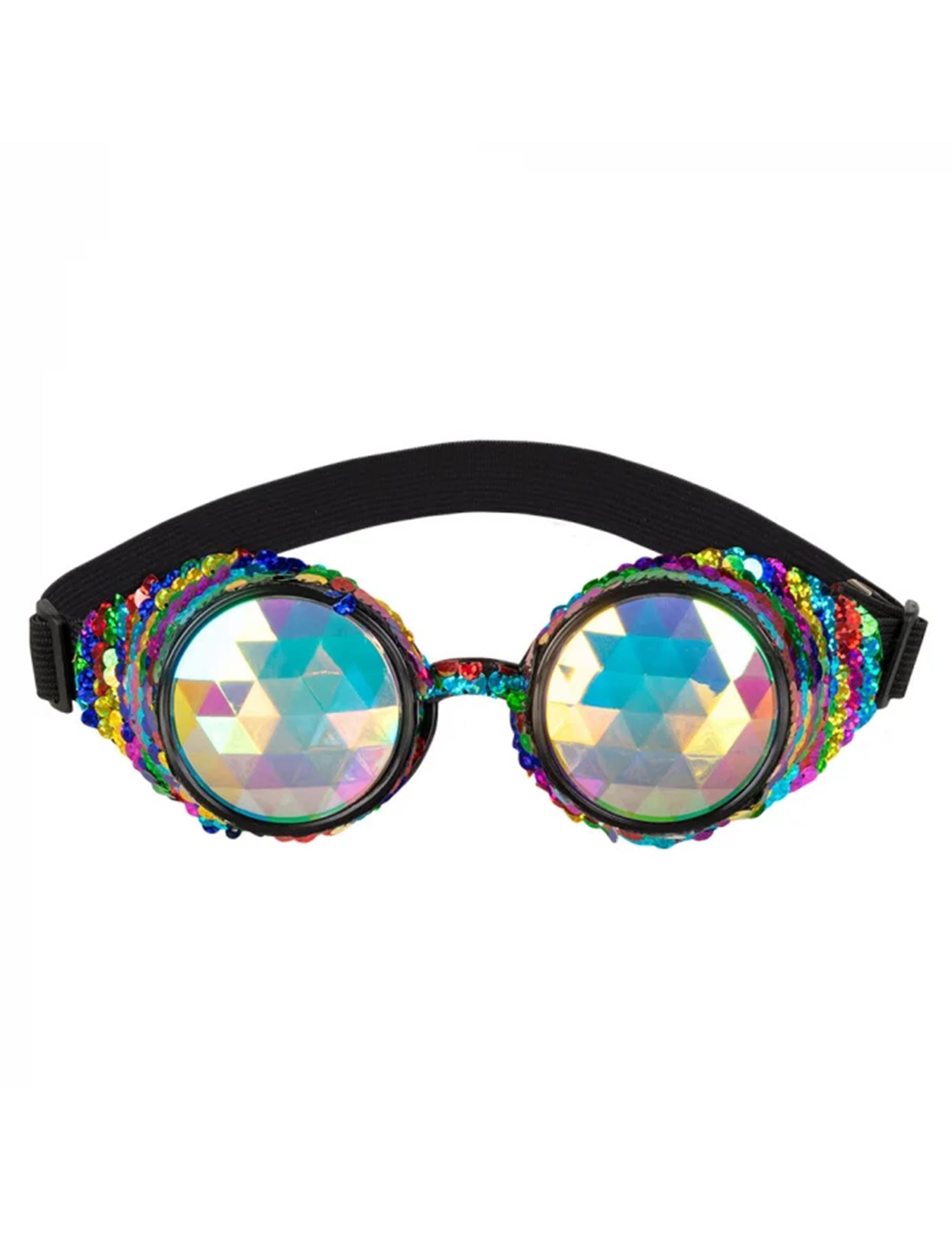 Boland - Mirage party glasses, for adults, glasses, holographic glasses, headpiece, carnival, theme party