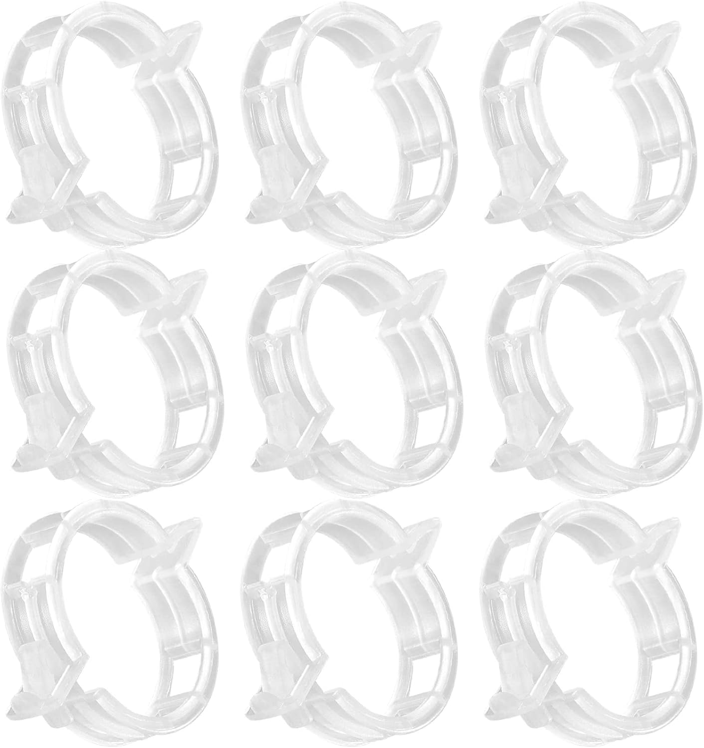 120 Pack Tomato Clips for String Plant Clips for Climbing