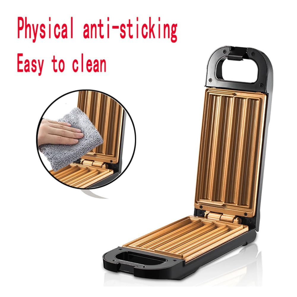 Machine à churro, 850 W électrique antiadhésive - Pour faire 4 churros en 10 minutes, beignets espagnols sans huile, facile à nettoyer, usage domestique