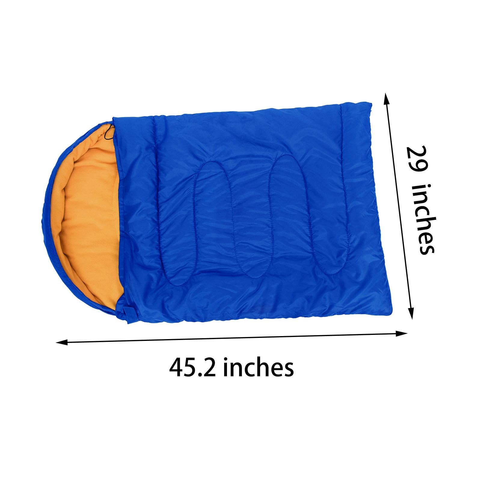 Hundeschlafsack, Verstaubares Hundebett, Warm, Decke Oder Kissen für, Bequemer Schlafsack für Große Und Mittelgroße Hunde für Rucksackreisen