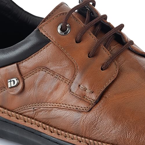 Image of ID Lace-Up Dual Shade Casual Shoes for Men
