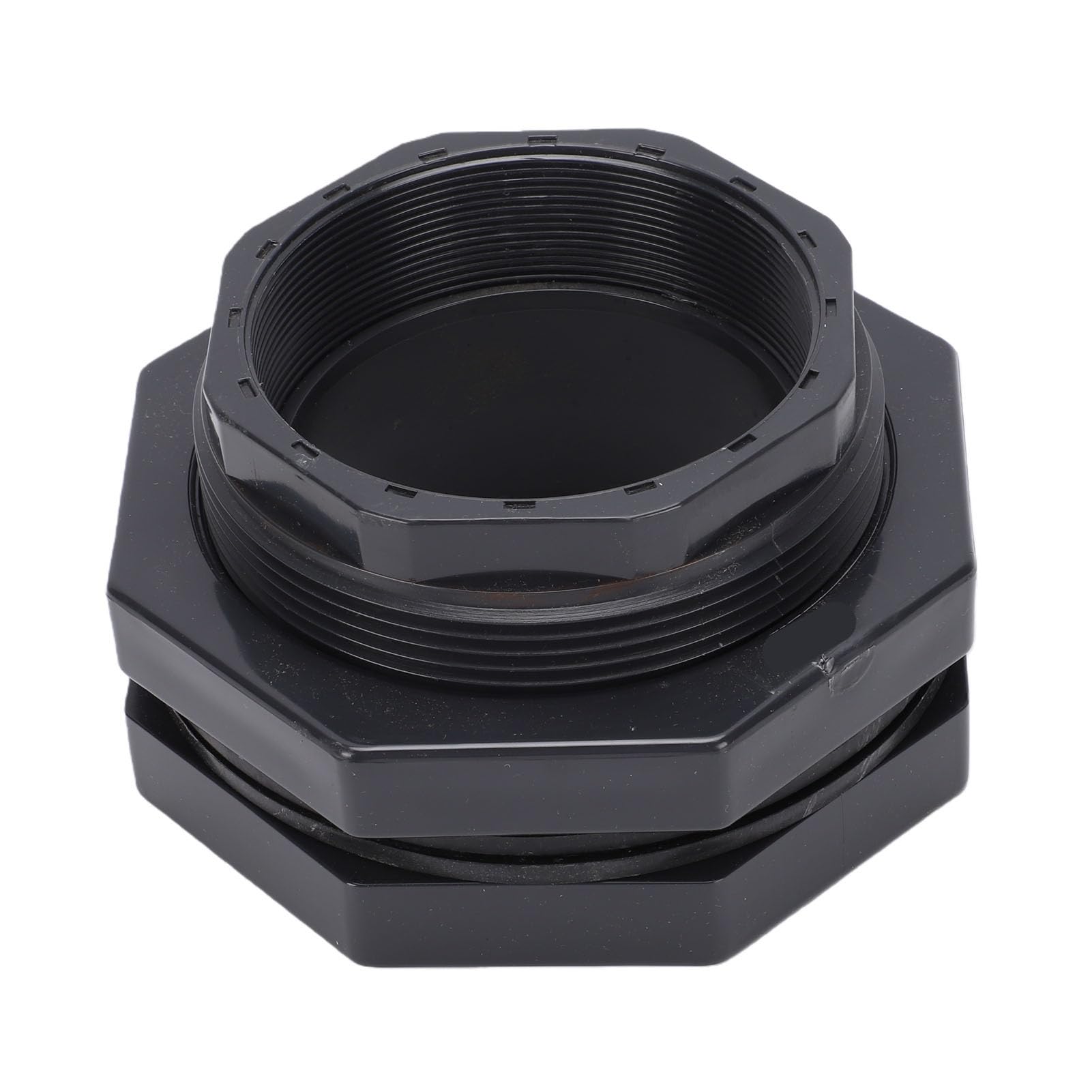 AUNMAS 3 Calowe Kształtki Bulkhead z PVC, Złączka Zbiornika z Gwintem NPT