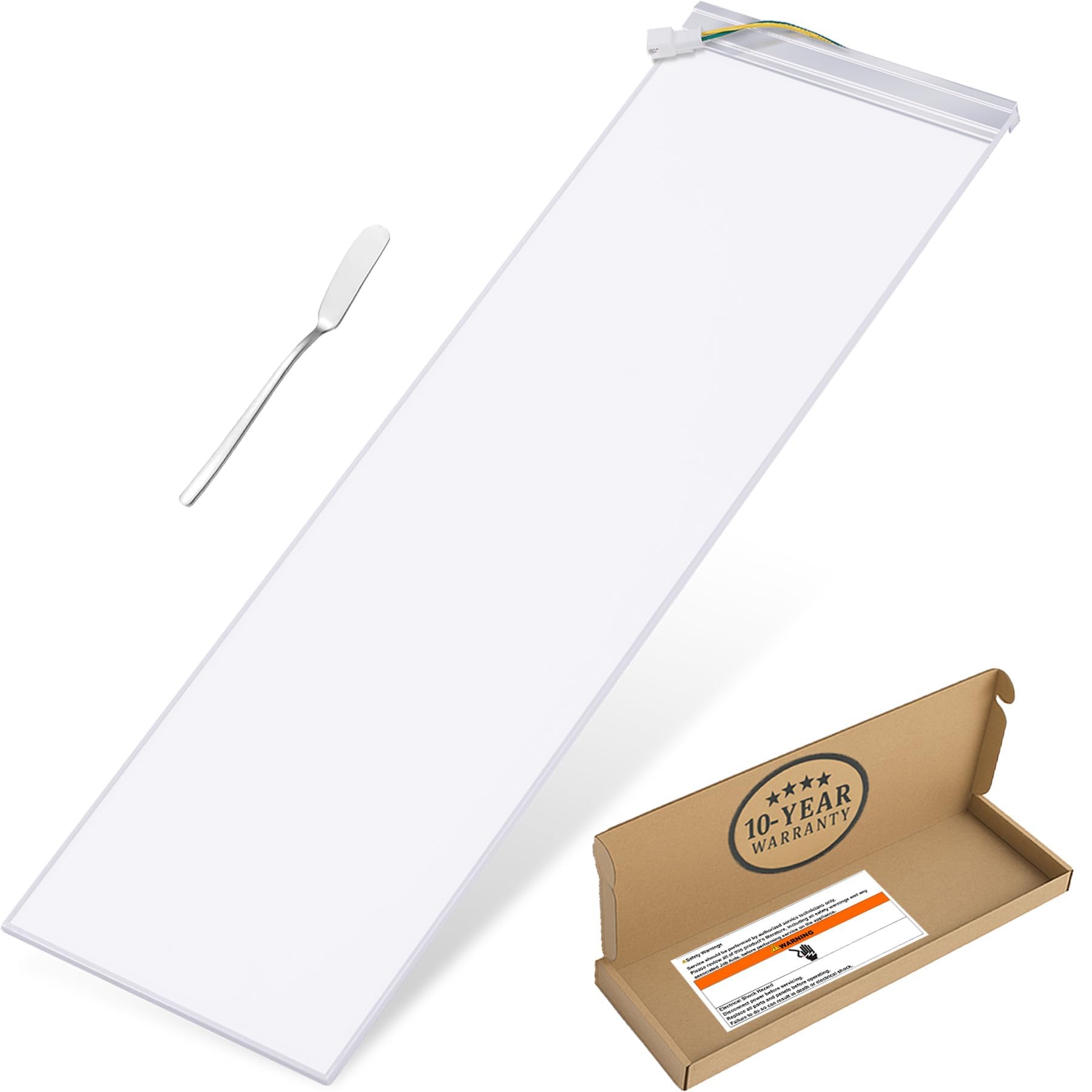 W11048980 W11470191 - Zestaw oświetlenia lodówki LED kompatybilny z Whirlpool Numer modelu WRQA59CNKZ zastąp W11455230 W11032355 W11455230 W11032353