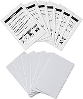 Vista 9 de Tarjetas de limpieza CR80, limpiador de lector de tarjetas de doble cara, tarjetas de limpieza de terminales de deslizamiento POS CK-CR80