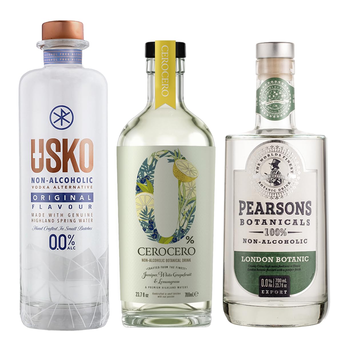 Amazon.com: USKO Original Non Alcoholic Vodka | CeroCero White