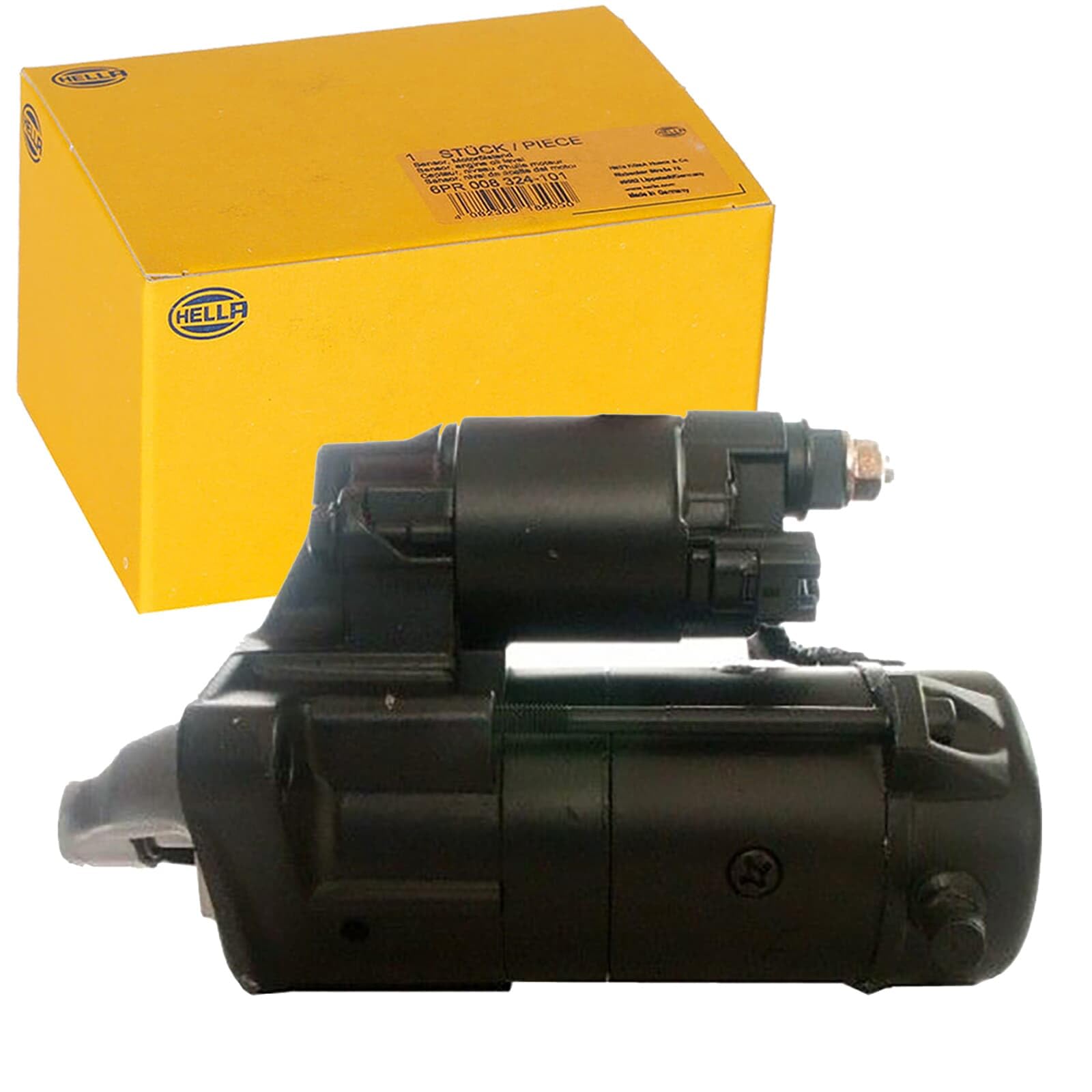 HELLA 8Ea 011 611-391 Démarreur - 12V - 1.2Kw | Compatible avec: TOYOTA YARIS