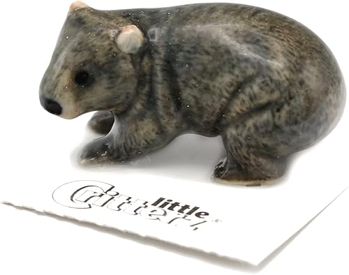 LITTLE CRITTERZ Wombat Minibus - Decoración para el hogar, regalo de figurita de porcelana
