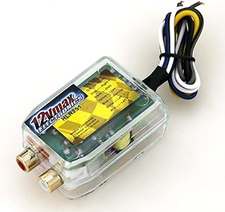 High to Low Converter Compact Transparent 2 Channel High Level Speaker Signal to Low Level RCA Adapter High to Low Output Adjustable Lineout Converter with Remote Turn-on by - 12VMAX ELECTRONICS