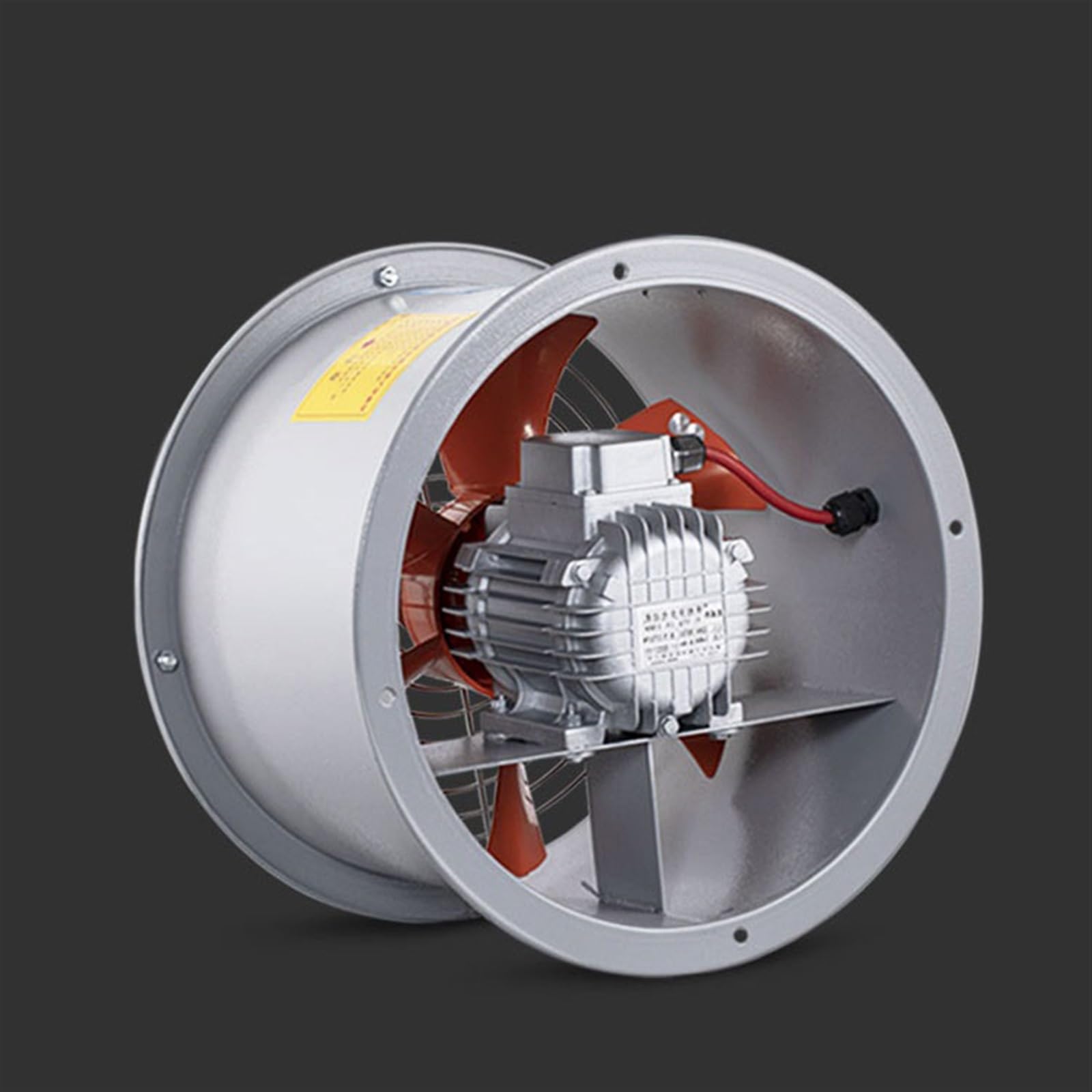 Ventilador Extractor de aire Ventilador Axial resistente a altas temperaturas, ventilador Industrial de poco ruido, conducto de refrigeración de 250W, potente extractor de cocina Extractor de aire