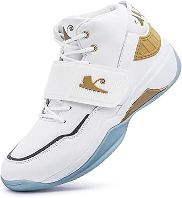 Mens Basketball Shoes Non Slip Low Top Sneakers Breathable Cushioning Sports Shoes for Men