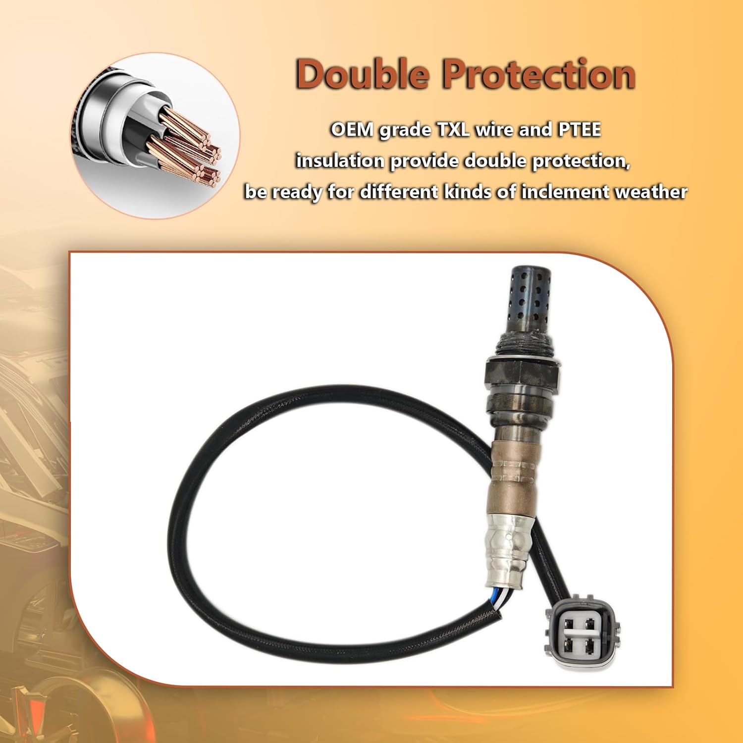 234-4260 Oxygen O2 Sensor Downstream Heated Air Fuel Ratio Compatible with Toyota Camry 4Runner Tundra Venza Avalon FJ Cruiser Tacoma,Lexus ES350 GX460 GX470 LX570,Replace 234-4260 2344260