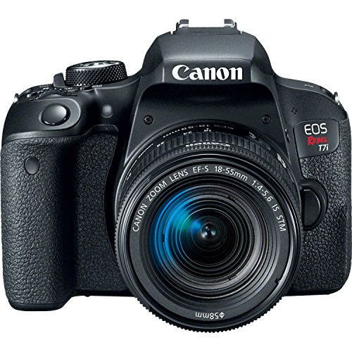 Canon EOS Rebel T7i DSLR Camera with 18-55mm Lens (US Model)