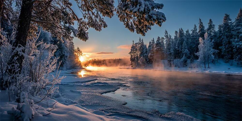 Diamond Painting Erwachsene Winterlandschaft Diamant Painting Bilder-L498