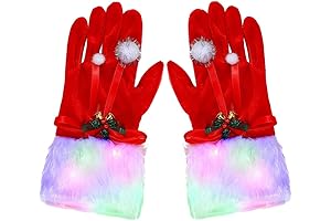 Sparkling Elf Gloves: Light up the Christmas Spirit