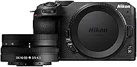 Nikon Z 30 com lente de zoom grande angular | Nossa câmera fotográfica/de vídeo sem espelho mais compacta e leve com lente zoom de 16-50 mm | Modelo Nikon USA