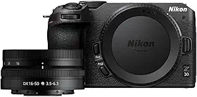 Nikon Z 30 com lente de zoom grande angular | Nossa câmera fotográfica/de vídeo sem espelho mais compacta e leve com lente zoom de 16-50 mm | Modelo Nikon USA
