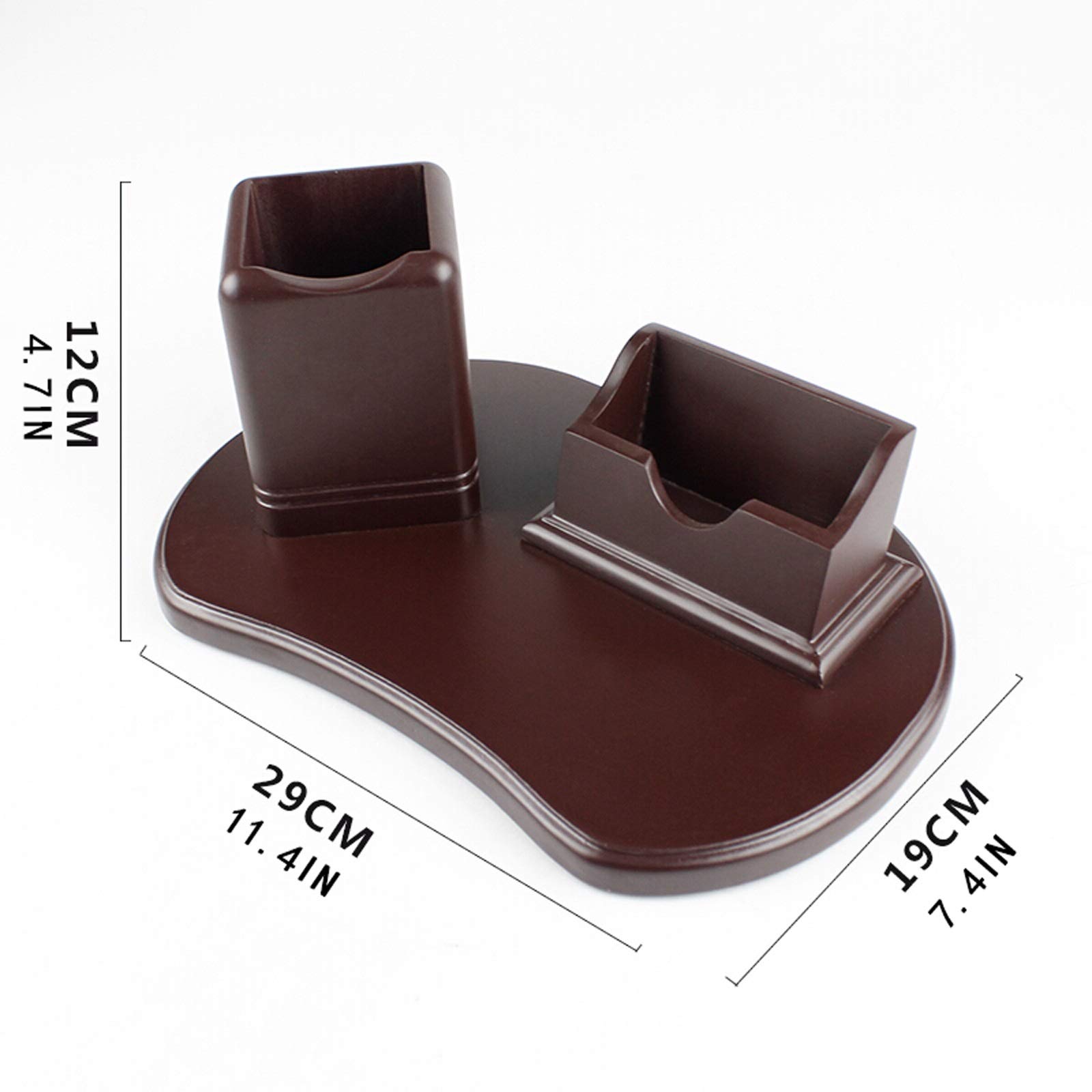 Stifteköcher Stiftbecher Hölzerner Stifttopf, Schreibtischstift Bleistifthalter, Büro-Briefpapierschreibtisch Tidy Storage Organizer Holder, anwenden Sie sich auf Stift, Bleistifte, Visitenkarte Stift