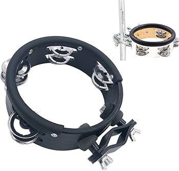 Amazon.com: TUOREN Percussion Jingle Tambourine 6.1