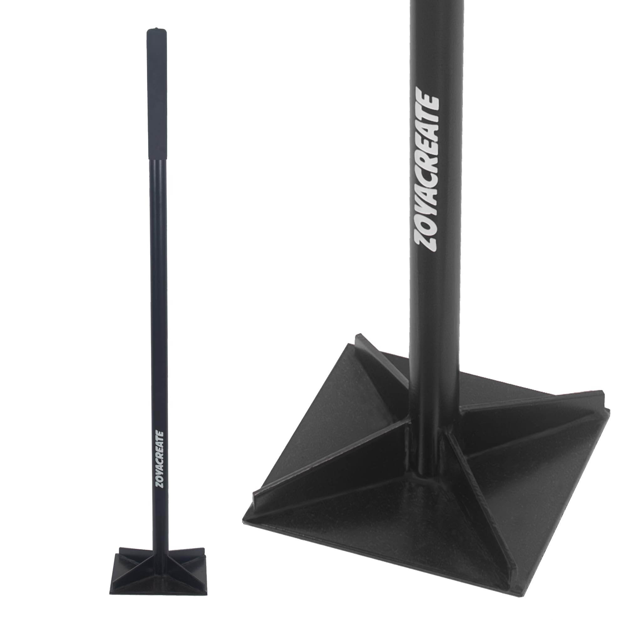Amazon.com : ZOYACREATE Hand Tamper Tool, Fully Welded Heavy Duty Steel ...