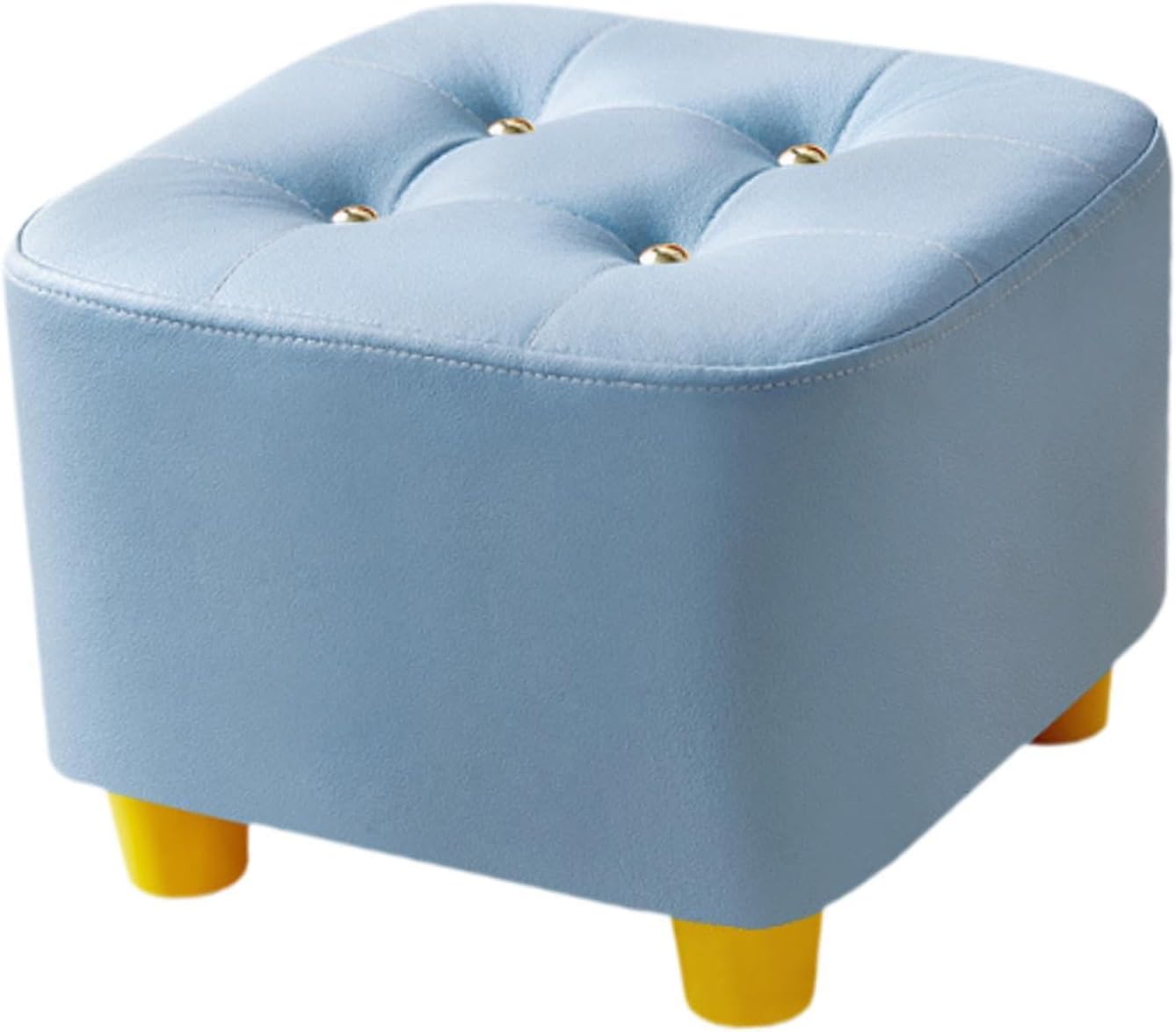 Fenteer Ottoman Stool, Small Footstool, Seat Chair to Protect Wooden