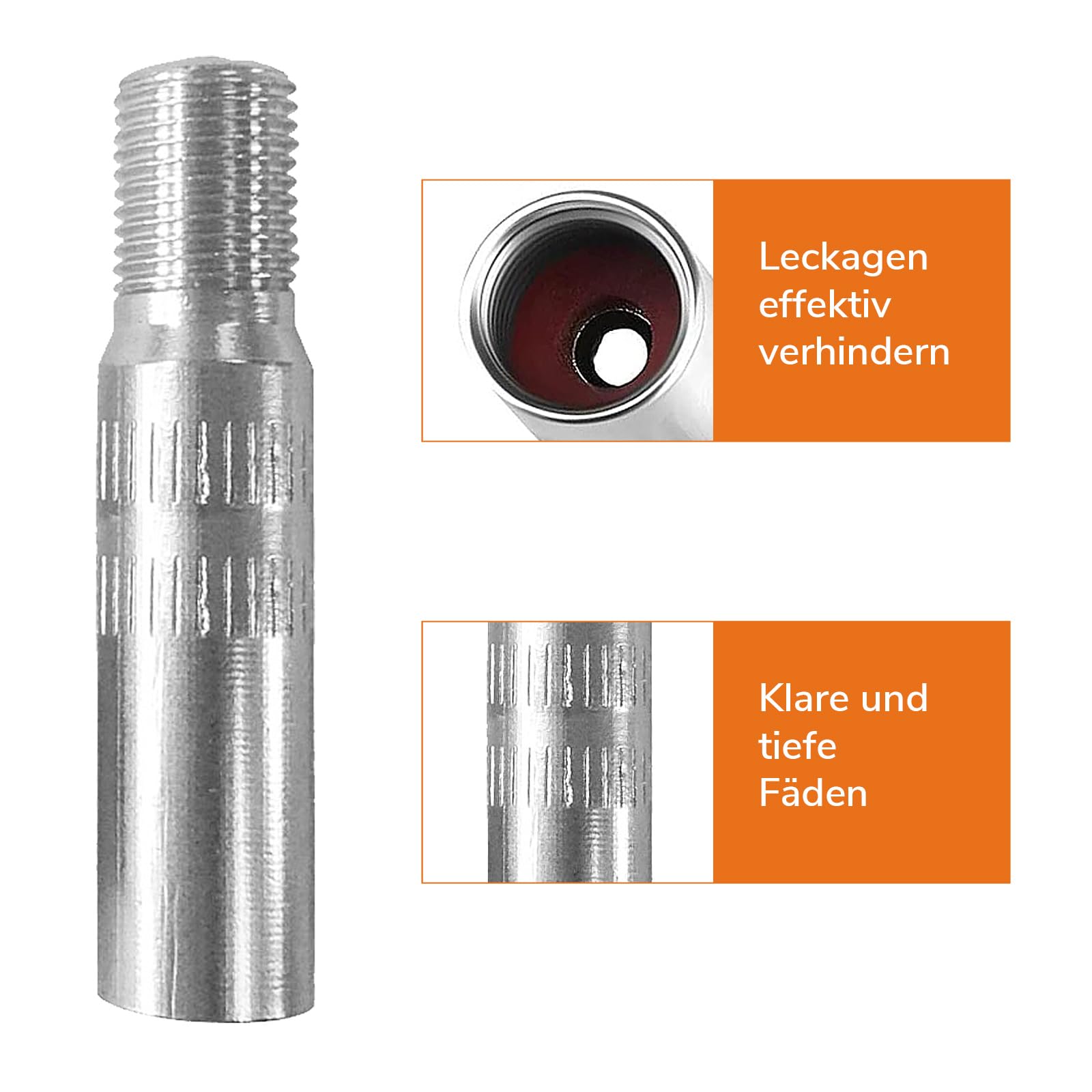 Set 12 Prolunghe Valvole Pneumatici - Ottone Nichelato, 19/27/39mm, Per Auto, Camion, Roulotte - Foto 6